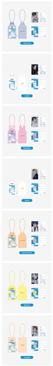 Stray Kids (SKZOO) – Photocard Holder / Carrier Nametag Set [PILOT