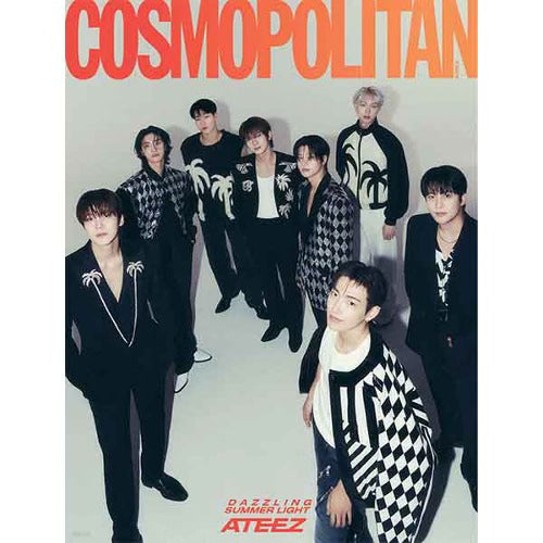 ATEEZ - COVER COSMOPOLITAN KOREA JULY 2024 ✅