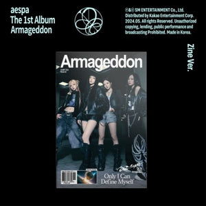 AESPA - ARMAGEDDON (ZINE VER.) ✅