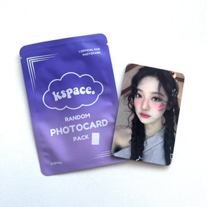 KSPACE - RANDOM PHOTOCARD PACK (GIRLGROUP VER.) ✅