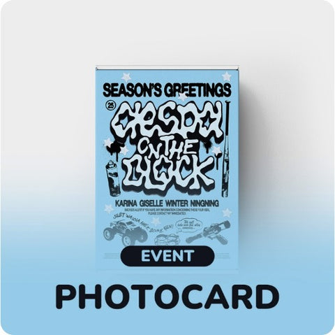 [PHOTOCARD PREORDER 30/12] AESPA - 2025 SEASON'S GREETINGS + PHOTOCARD GIFT