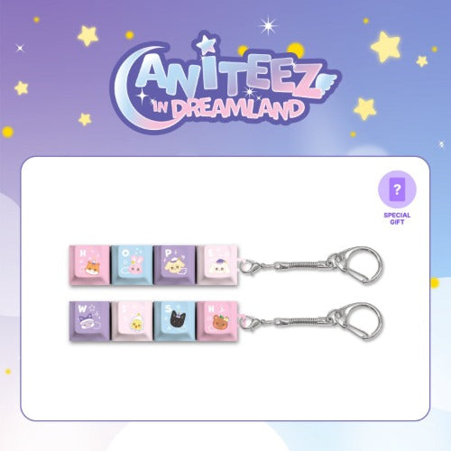 [PREORDER] ATEEZ - ANITEEZ IN DREAMLAND KEY-CAP KEYRING