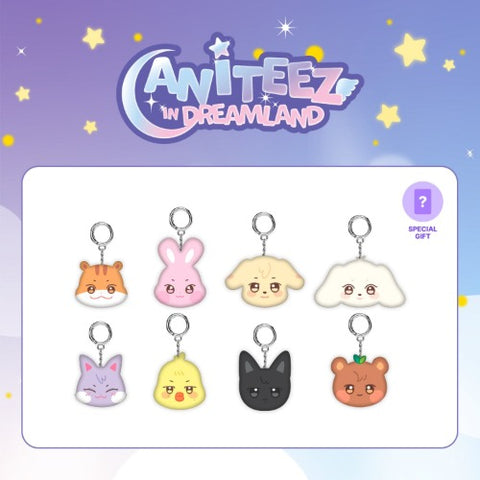 [PREORDER] ATEEZ - ANITEEZ IN DREAMLAND MINI FACE KEYRING