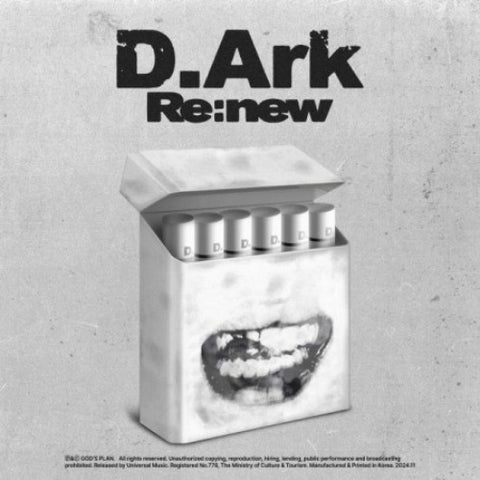 [PREORDER] D.ARK - RE:NEW