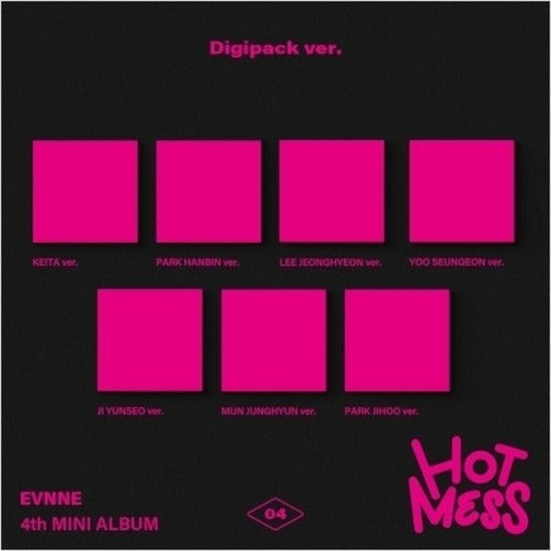 [PREORDER] EVNNE - HOT MESS (DIGIPACK VER.)