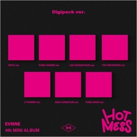 [PREORDER] EVNNE - HOT MESS (DIGIPACK VER.)