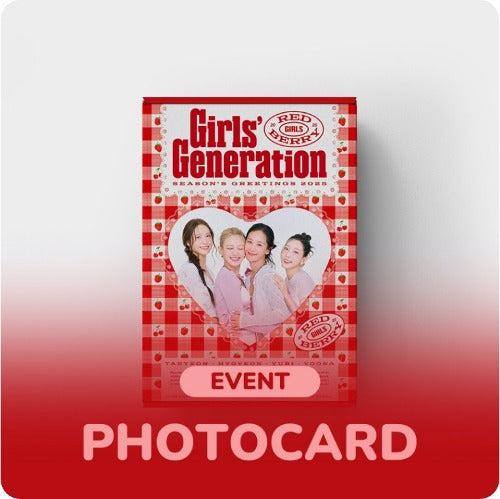 [PHOTOCARD PREORDER 30/12] GIRL'S GENERATION - 2025 SEASON'S GREETINGS