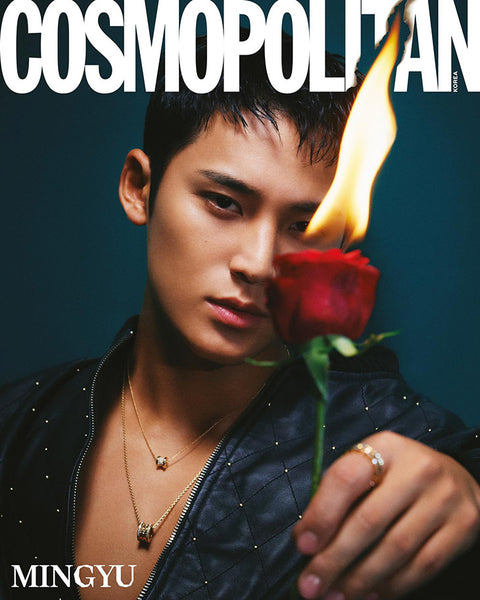 SEVENTEEN - MINGYU COVER COSMOPOLITAN MAGAZINE 2023 DECEMBER ISSUE ✅