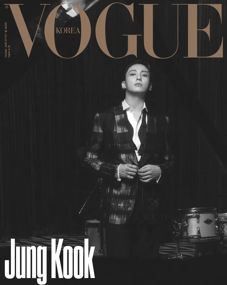 BTS - JUNGKOOK COVER VOGUE KOREA MAGAZINE 2023 OCTOBER ISSUE ✅