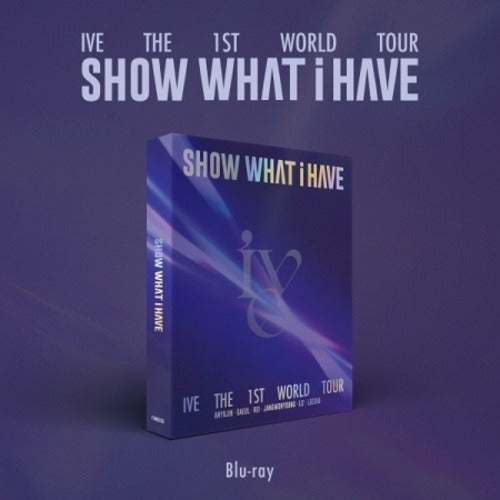 IVE - THE 1ST WORLD TOUR (SHOW WHAT I HAVE) BLU-RAY + STARSHIP GIFT ✅