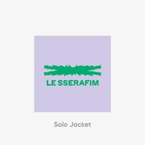 [JP PREORDER] LE SSERAFIM - JAPAN SINGLE 'CRAZY' (SOLO JACKET) + WEVERSE GIFT