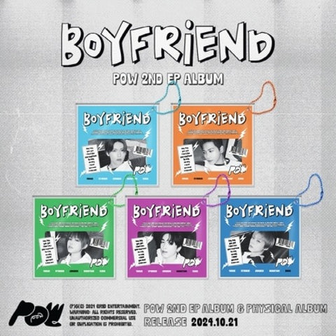 [MWAVE SIGNED PREORDER] POW - BOYFRIEND