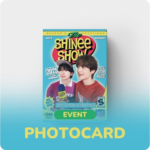 [PHOTOCARD PREORDER 30/12] SHINEE - 2025 SEASON'S GREETINGS +PHOTOCARD GIFT