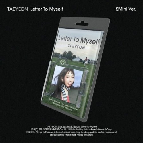 TAEYEON - LETTER TO MYSELF SMINI VER. ✅