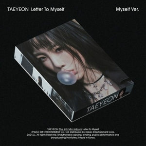 [PREORDER] TAEYEON - LETTER TO MYSELF (MYSELF VER.) - SMART ALBUM