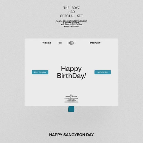 [PREORDER] THE BOYZ - THE BOYZ HBD SANGYEON SPECIAL KIT