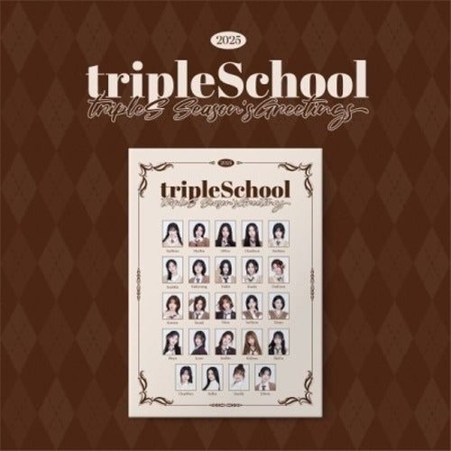 [PREORDER] TRIPLES - 2025 SEASON'S GREETINGS (TRIPLESCHOOL)