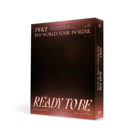 [JYP SHOP PREORDER] TWICE - 5TH WORLD TOUR (READY TO BE) IN SEOUL DVD + JYP SHOP GIFT