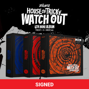 [HELLO82 SIGNED] XIKERS - HOUSE OF TRICKY : WATCH OUT (HELLO82 EXCLUSIVE) + HELLO82 EXCLUSIVE PHOTOCARD ✅