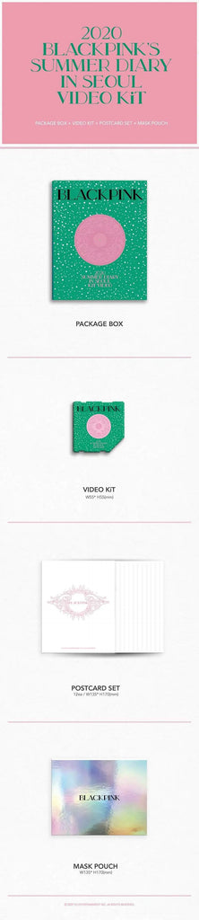 BLACKPINK - 2020 BLACKPINK'S SUMMER DIARY IN SEOUL KIT VIDEO