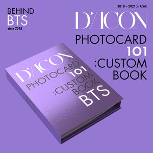BTS - DICON PHOTOCARD CUSTOM BOOK ✅