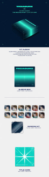 TREASURE - 1ST MINI ALBUM THE SECOND STEP : CHAPTER ONE (KIT VER.)