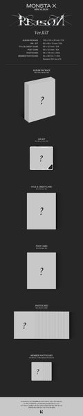 MONSTA X - REASON (KIT ALBUM)