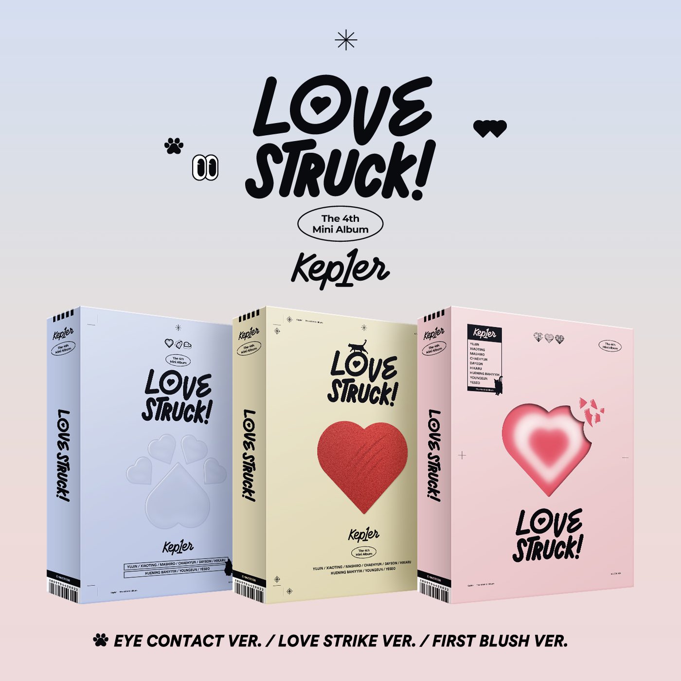 KEP1ER - LOVE STRUCK! ✅