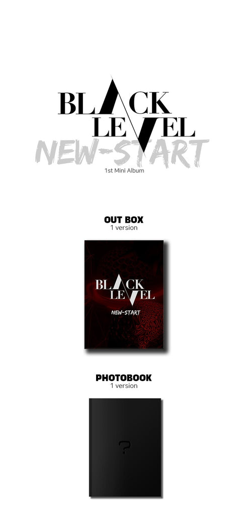 BLACK LEVEL - 1ST MINI ALBUM NEW START – KSPACE PROJECT